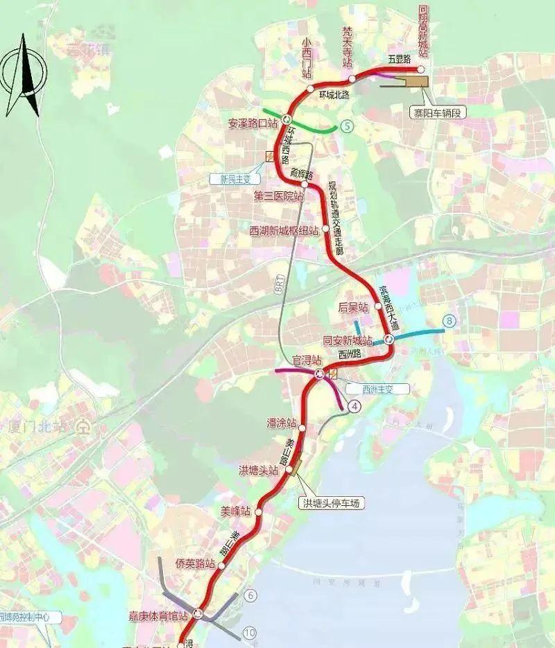 厦门地铁线路图 最新,厦门地铁线路图最新概览